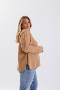 Alternative view of Suéter Escote en V FREE