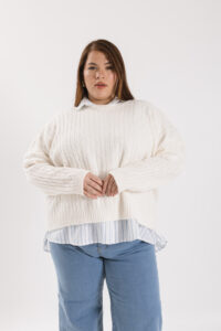 Alternative view of Suéter TRENZADO