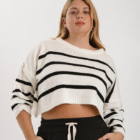 Suéter Crop Top RAYADO