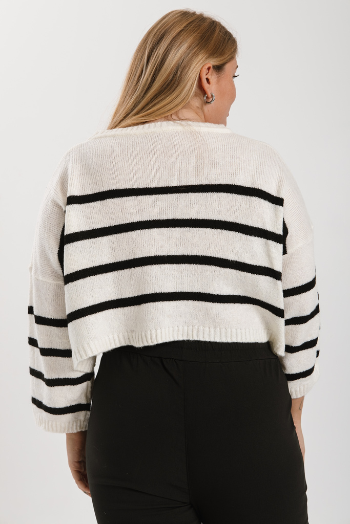 Suéter Crop Top RAYADO - Image 8