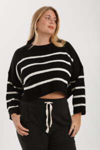 Suéter Crop Top RAYADO