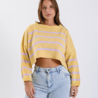 Suéter Crop Top RAYADO
