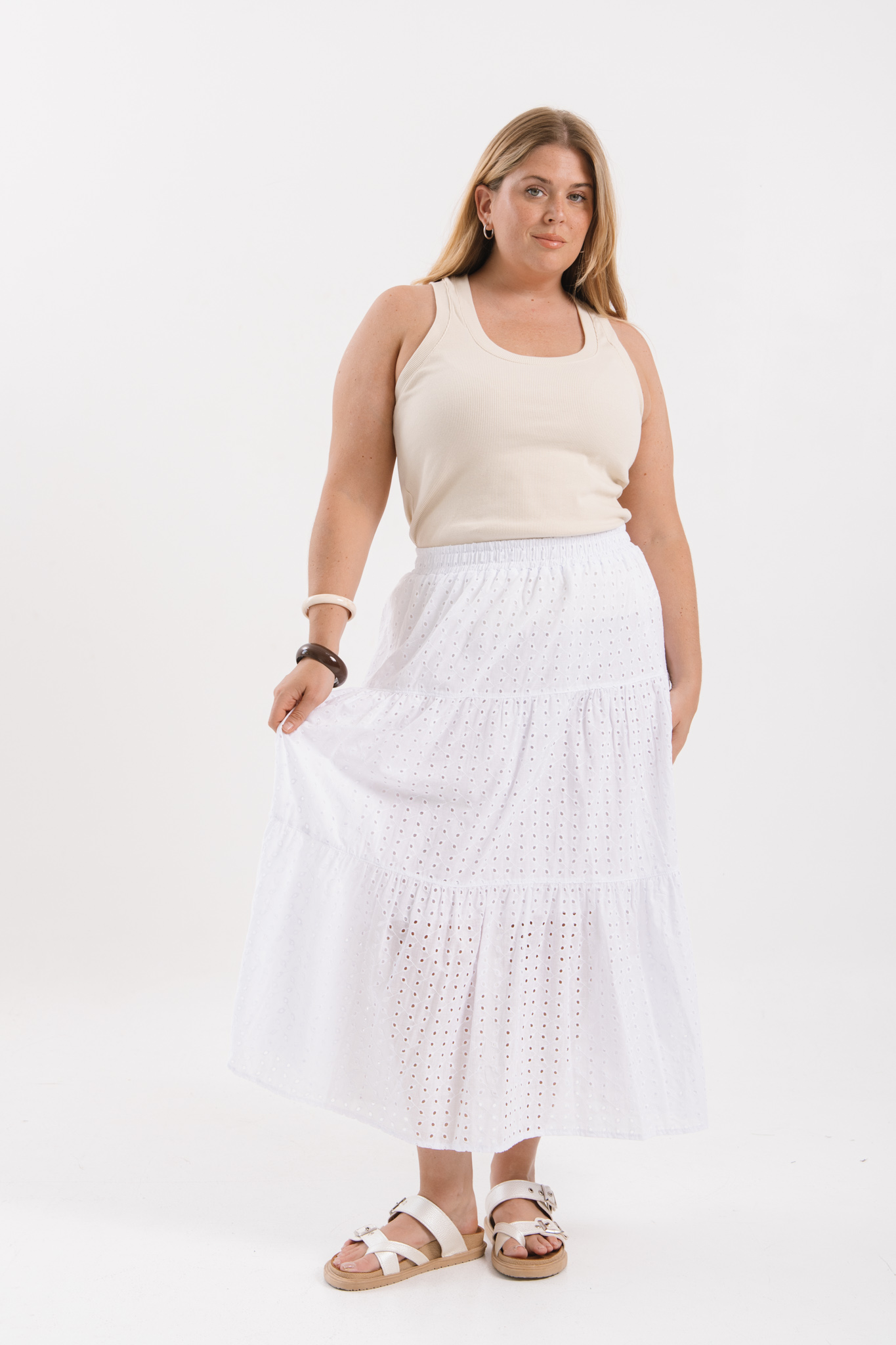 Pollera Larga Broderie - Imagen 11