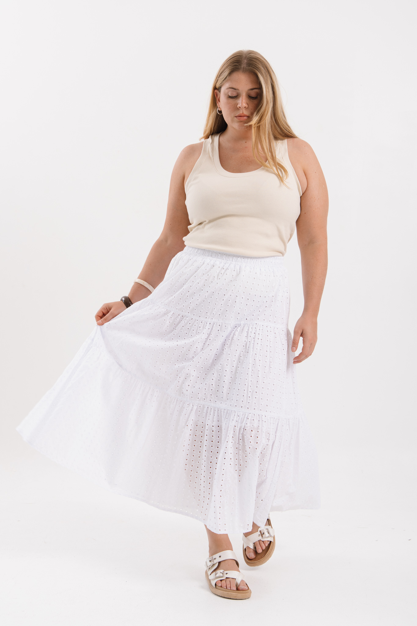 Pollera Larga Broderie - Imagen 13