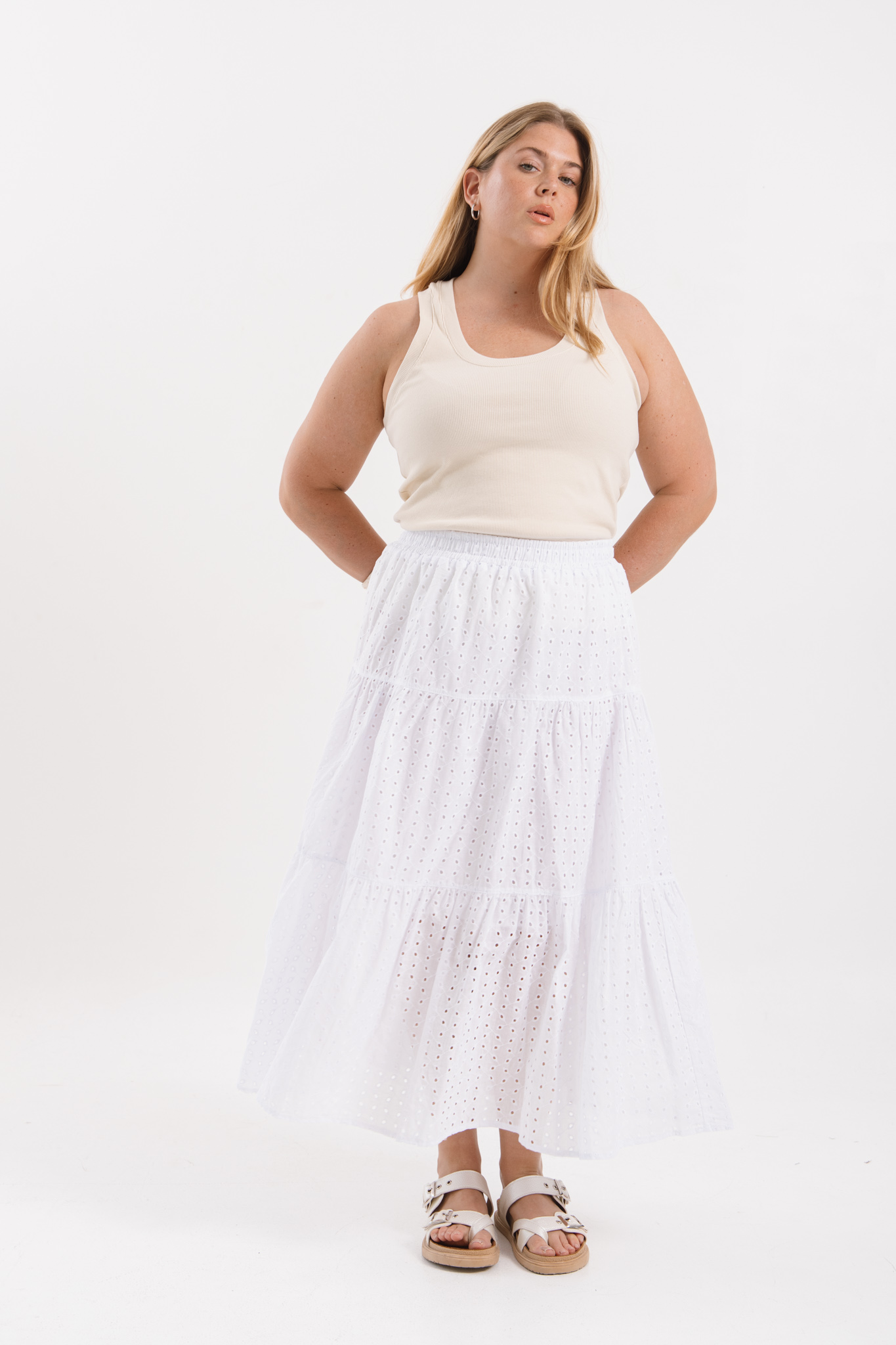 Pollera Larga Broderie - Imagen 14