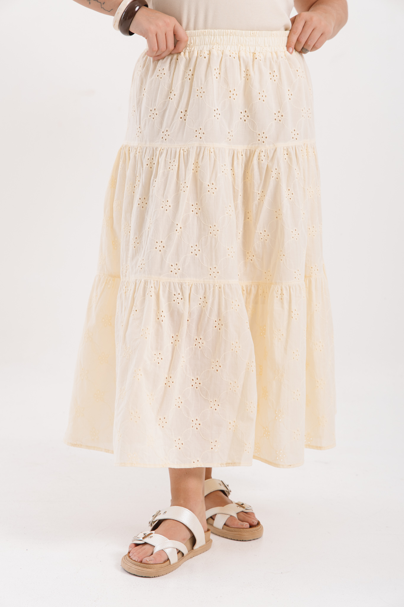 Pollera Larga Broderie - Imagen 9