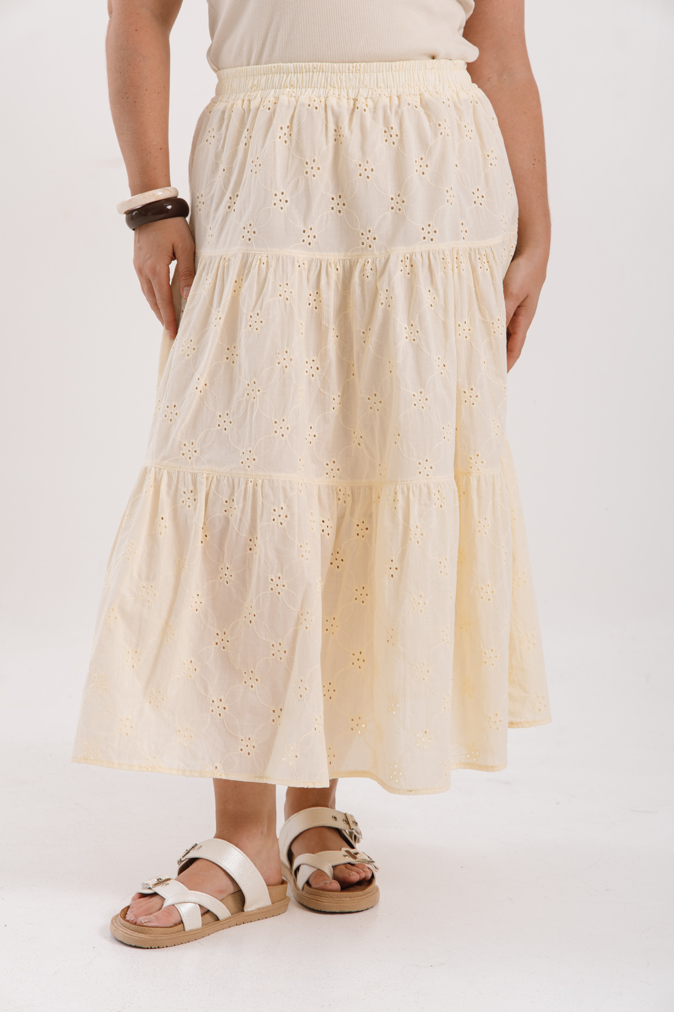 Pollera Larga Broderie - Imagen 10