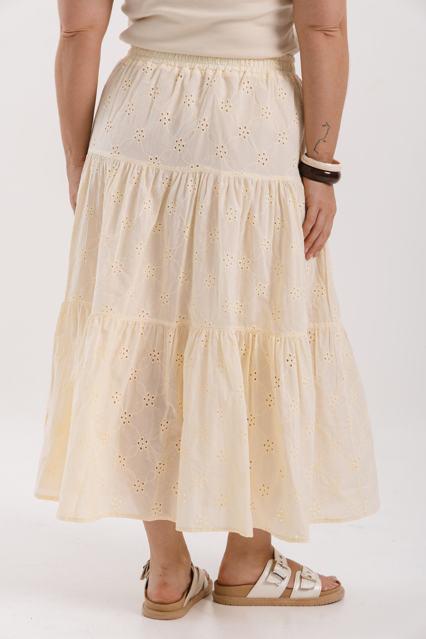 Pollera Larga Broderie - Imagen 8