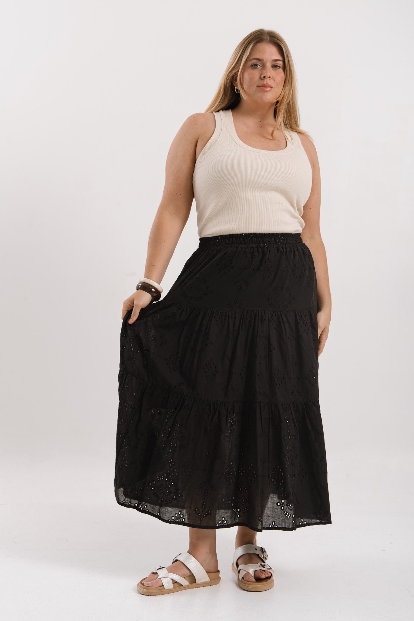 Pollera Larga Broderie - Imagen 18