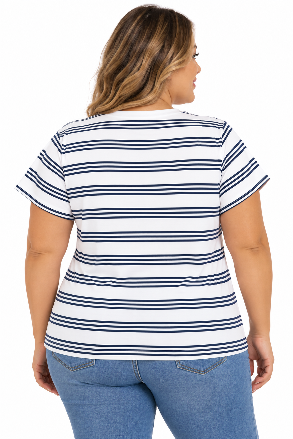 Remera básica RAYADA - Imagen 4